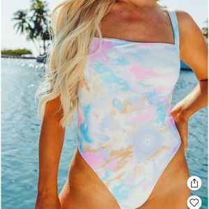 Buddy Love KeKe square neck one piece